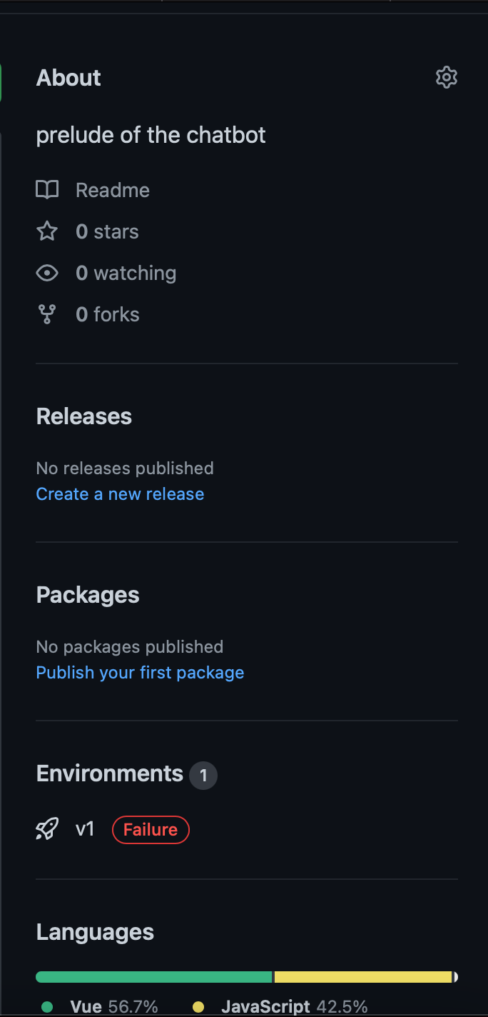 Github Environment