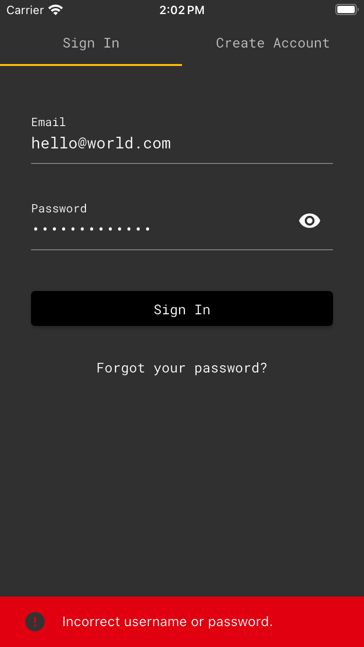 Dark Theme