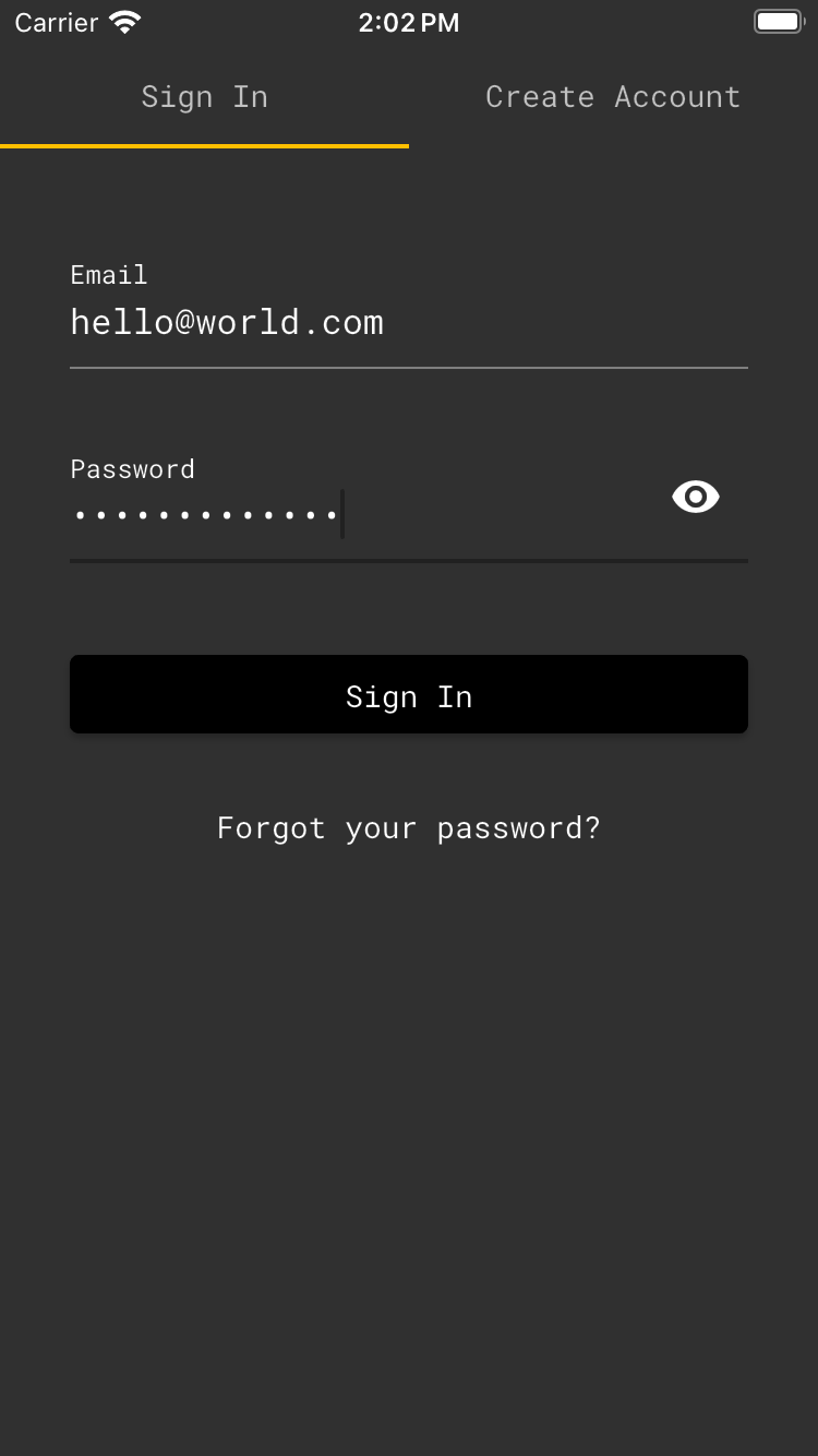 Dark Theme