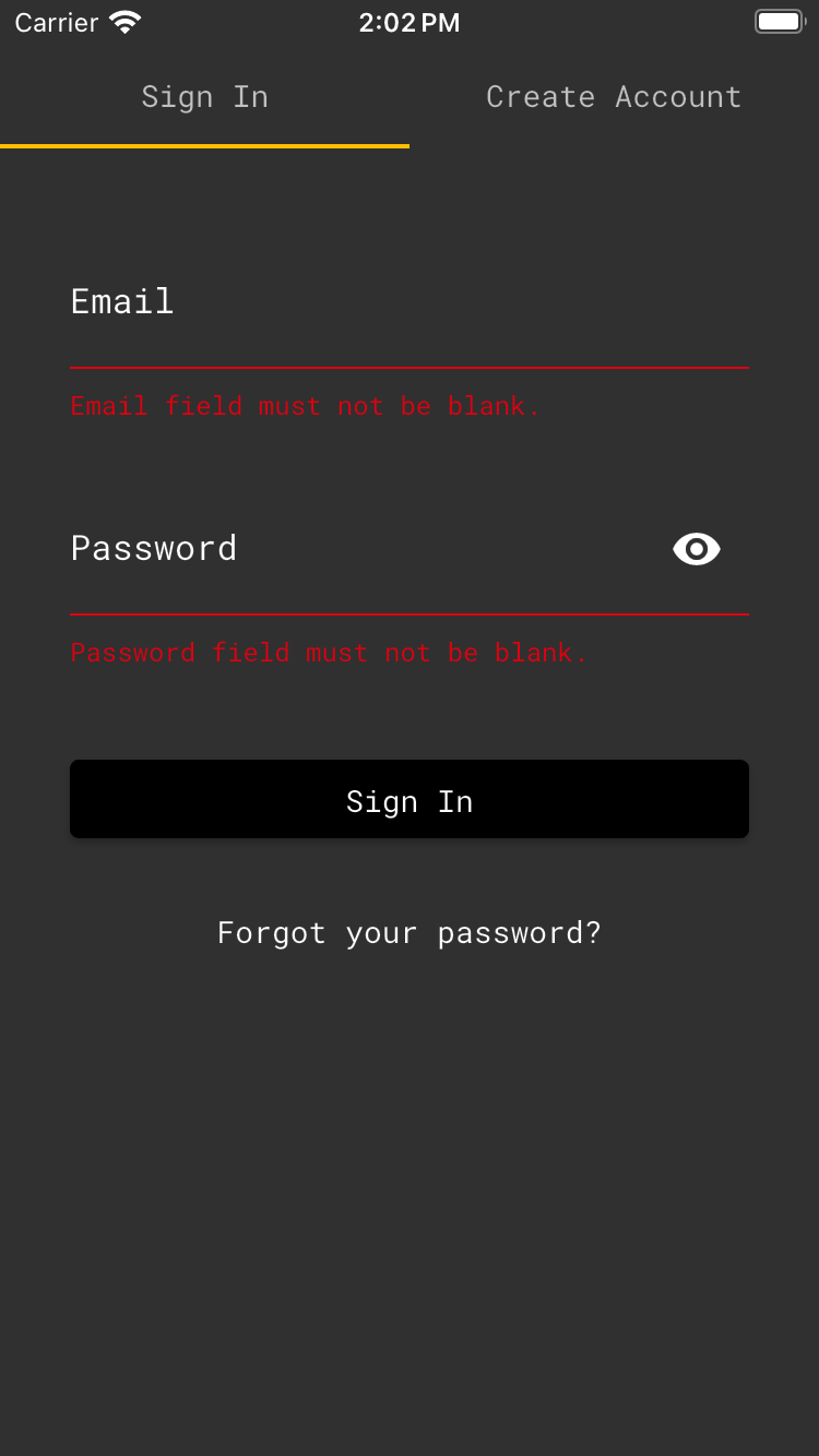 Dark Theme